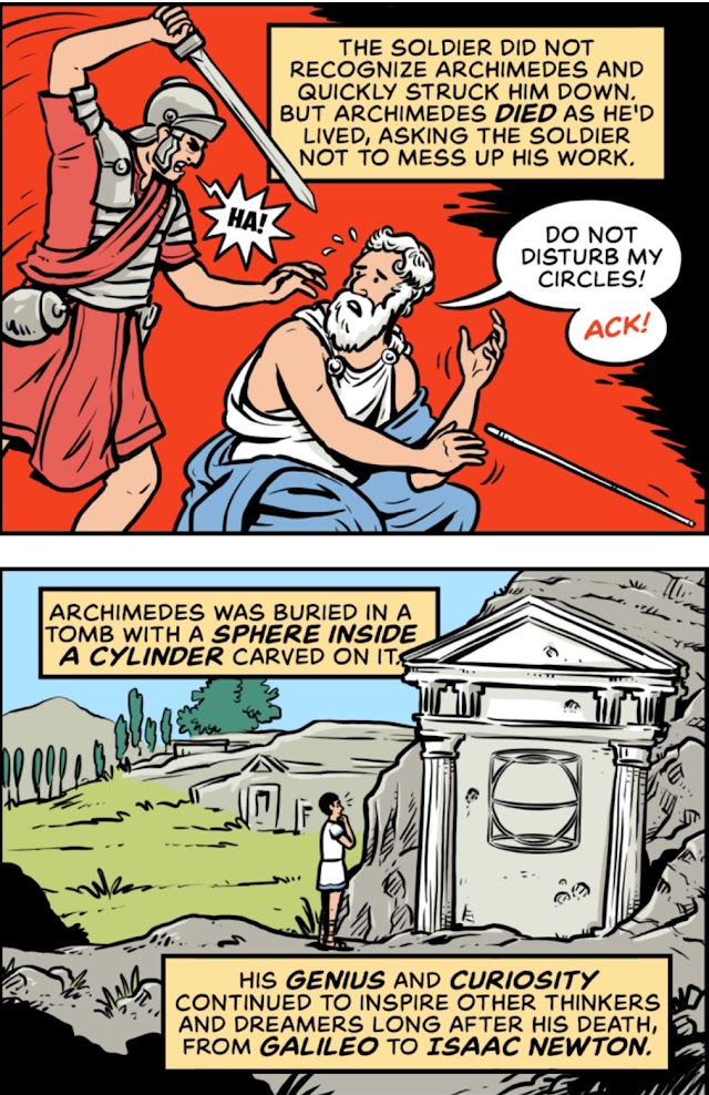 How Archimedes died -