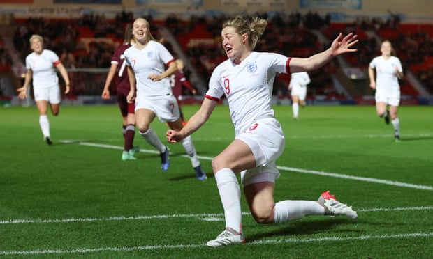 England beat Latvia 20-0 in Women’s World Cup qualifier.