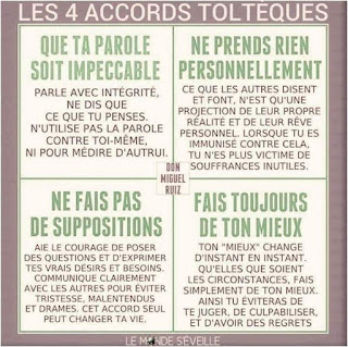 les 4 accords tolteques