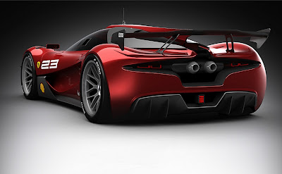 Ferrari on Ferrari Xezri Design Concept Sports Up And Wears Its Competizione