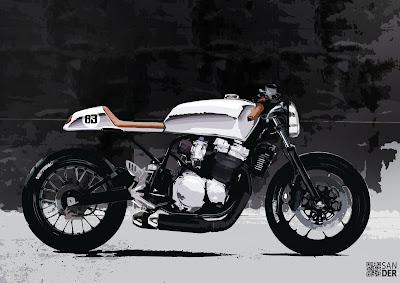 cafe racer gpz 1100 ut