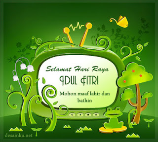 Kartu Ucapan Selamat Hari Raya Idul Fitri