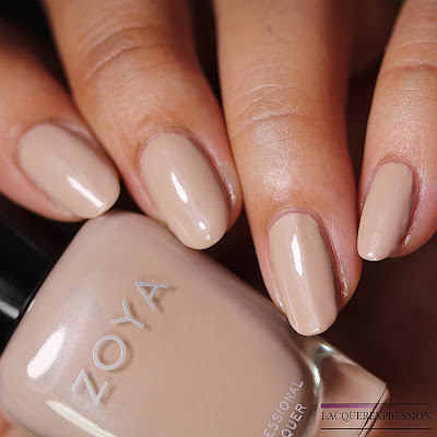 Nail polish swatches and review of McKenna from the Zoya Bridal Bliss collection