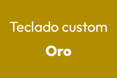 Montar teclado custom de oro