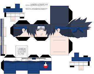 Sasuke Papercraft