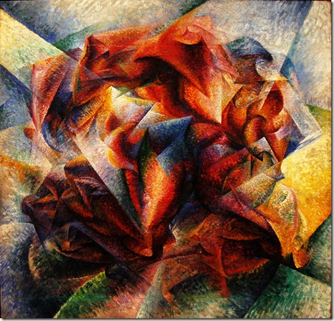 Umberto Boccioni_Dinamismo de un jugador de futbol_New York, Museum of Modern Art