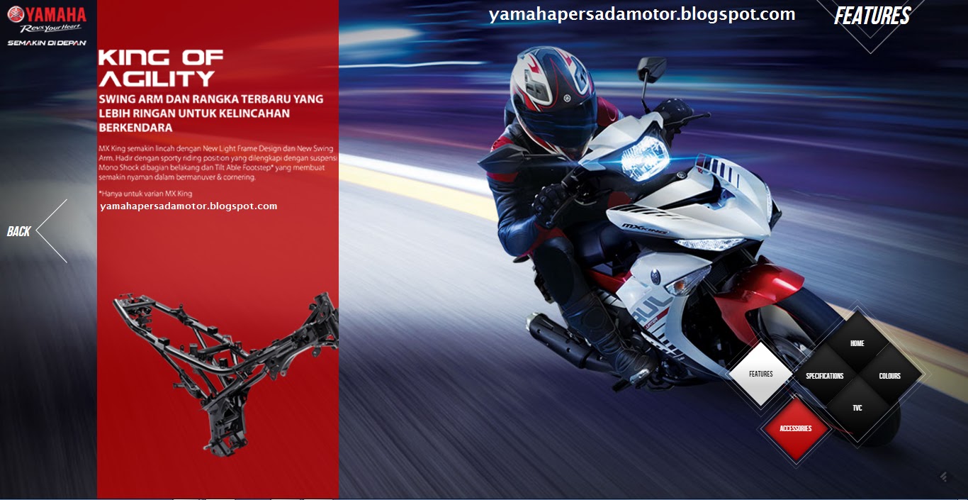 Yamaha Jupiter MX King 150 MX King Movistar Kredit Motor