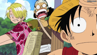 ワンピース アニメ 空島 スカイピア 165話 麦わらの一味 ルフィ サンジ ウソップ | ONE PIECE Episode 165 Skypiea