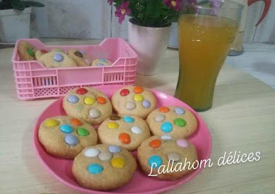 كوكيز بالسمارتيز ولا أسهل Cookies aux Smartises