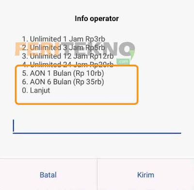  dari hari ke hari kartu ini terus bertambah 3 Cara Memperpanjang Masa Aktif Kartu 3