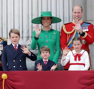 Prince William at Trooping The Colours 2023