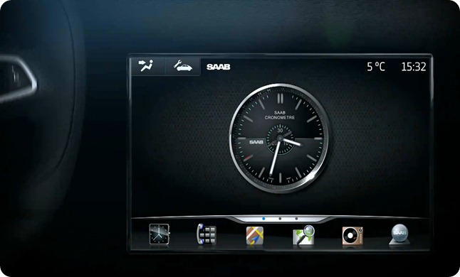 Saab dashboard