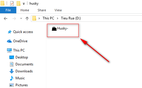 Tặng bạn chú chó Husky biết hát trên Desktop :3