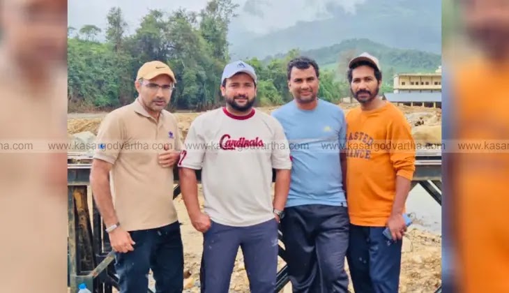 Kasaragod, Kerala, News, 'Talankaradesham' Team Provides Relief in Wayanad.