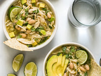 WHITE BEAN CHICKEN CHILI VERDE SOUP