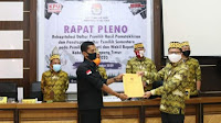 KPU Tetapkan DPS Pilkada Lampung Timur 771.113 Pemilih