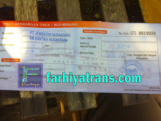 jual tiket kapal roro