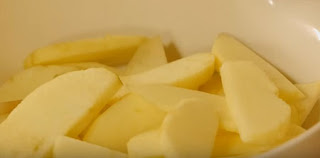 Фото рецепт яблочного чизкейка с творогом