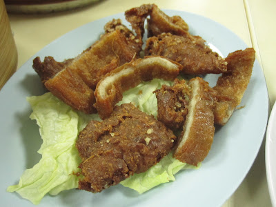 Wan Tou Sek, deep fried pig intestines