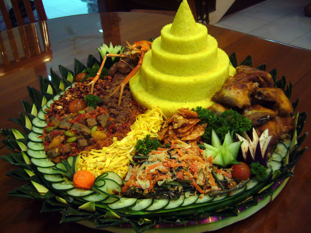 My Colour Blog: GAMBAR TUMPENG