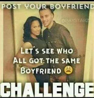 post your #boyfriend let's see who all got the same boyfriend CHALLENGE