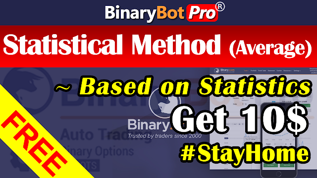 Statistical Method (Average) Strategy | Binary Bot | Free Download