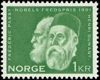 Norway 1961 - Frederic Passy, Henri Dunant