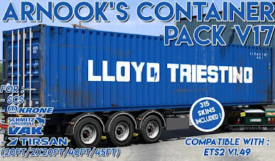 Arnook's Container Pack V17 - ETS2 1.49