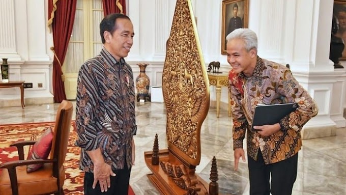 Ucapkan Selamat Ulang Tahun Kepada Joko Widodo, Ganjar : Semakin Banyak Berkah!