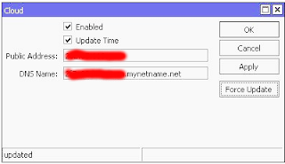 Tutorial IP Cloud Mikrotik Untuk Mengatasi IP Public Dynamic