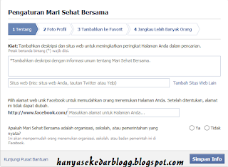 Cara mudah Membuat Fanspage facebook