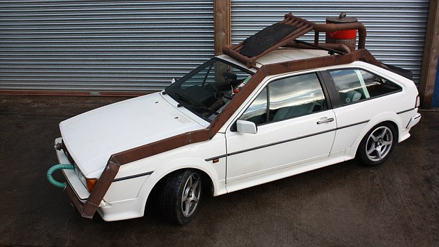 CarPuchino - Car Powered by Coffee Grinds