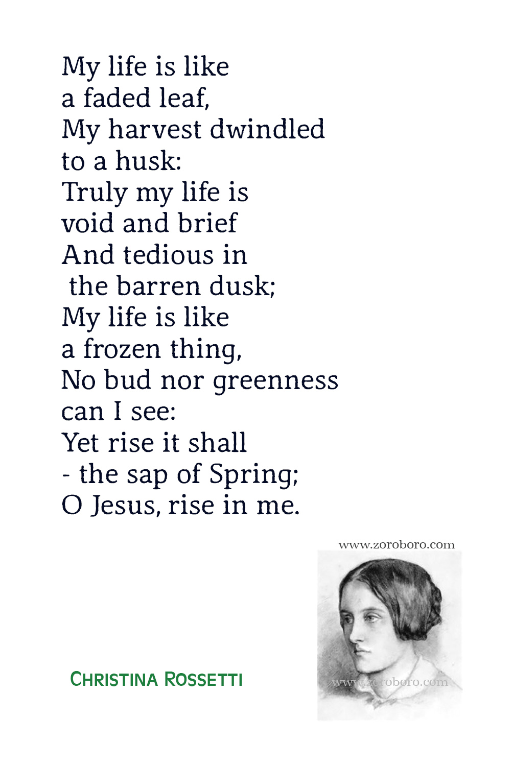 Christina Rossetti Quotes, Christina Rossetti Poems, Christina Rossetti Poetry, Christina Rossetti Books, Christina Rossetti Love Poems.