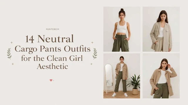 14 Neutral Cargo Pants Outfits for the Clean Girl Aesthetic