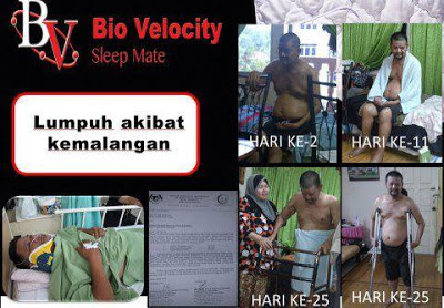 BIO VELOCITY SLEEP MATE RAWATAN LUMPUH