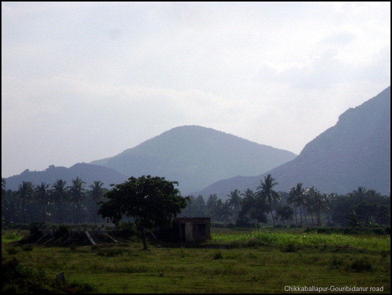 Chikkaballapur-Gouribidanur road