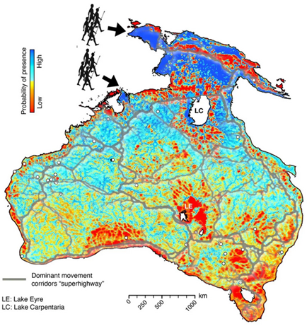 Comment l'évolution des paysages a eu un impact sur la migration des Premiers Peuples vers l'Australie