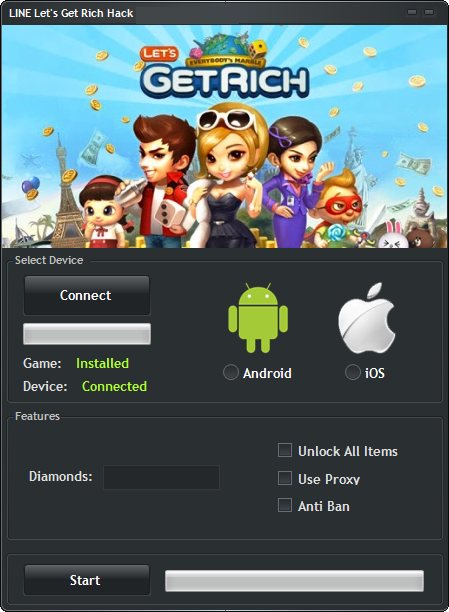 Line Let's Get Rich Hack No Survey ~ Unforced Best Hacks