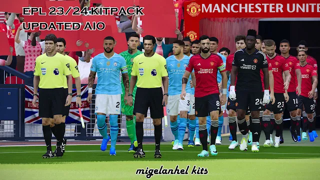 PES 2021 Premier League Kitpack Season 2023-24 Updated AIO