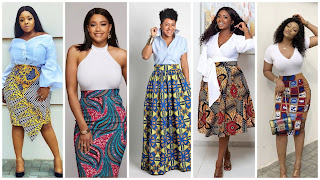 Ankara Skirts style