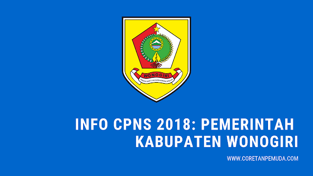 Formasi CPNS 2018 BKD Wonogiri