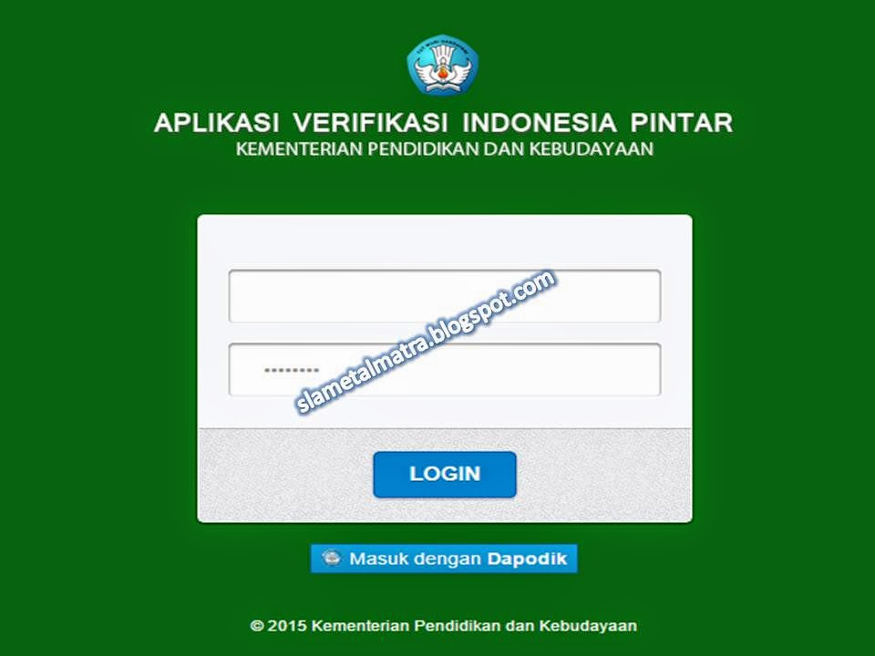 Penjaringan Program Indonesia Pintar ( KIP) 2015