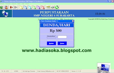 Aplikasi Perpustakaan Versi II - Programing, Software 