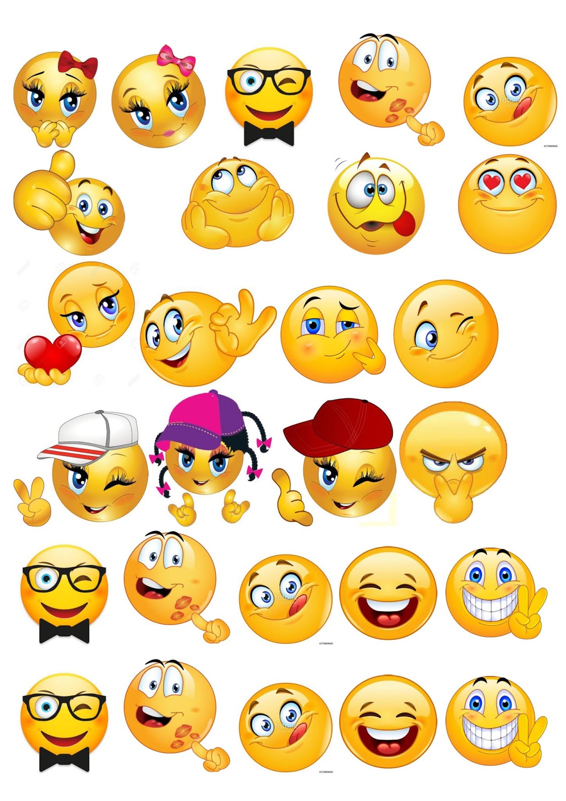 Adesivos Emoticons Para Imprimir Adesivos Emoticons Para Imprimir