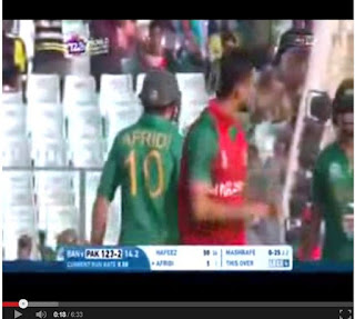 Shahid Khan Afridi master Blasting inning in WCT20