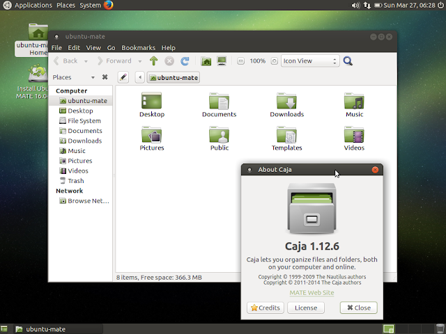 Caja file manager