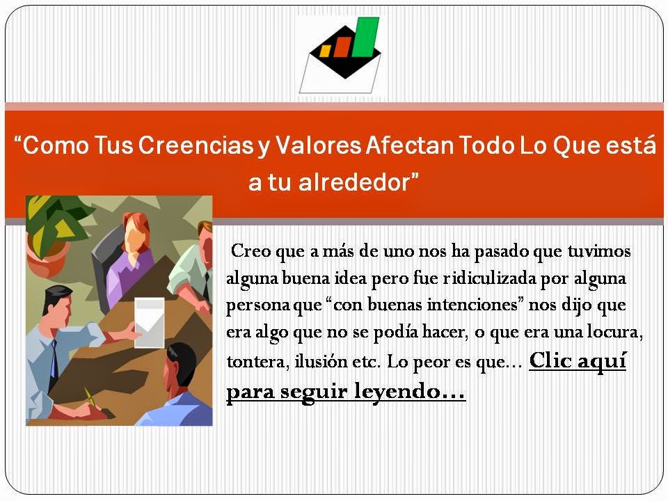  Creencias Y Valores