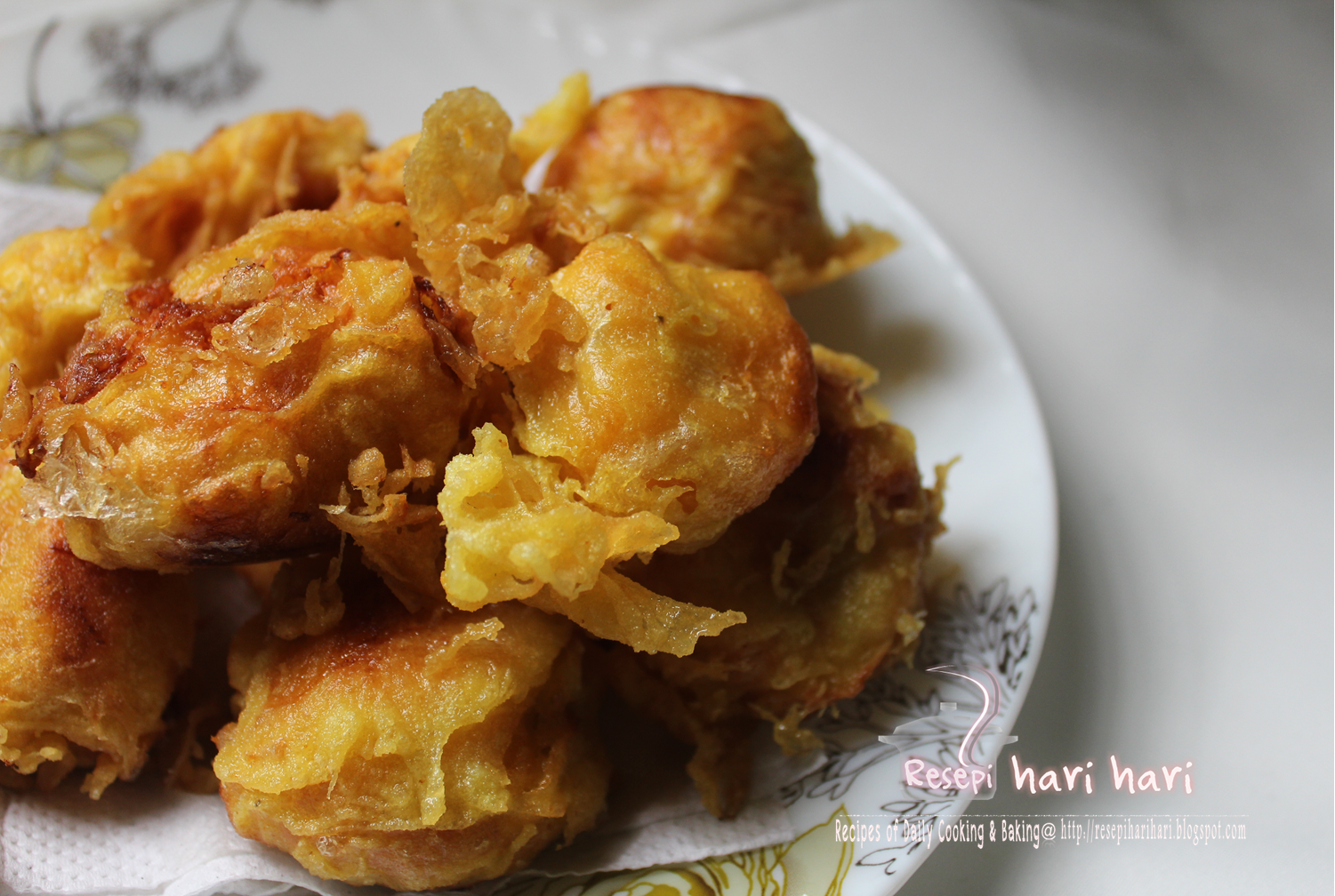 Recipes of Daily Cooking and Baking : Cempedak Goreng Rangup