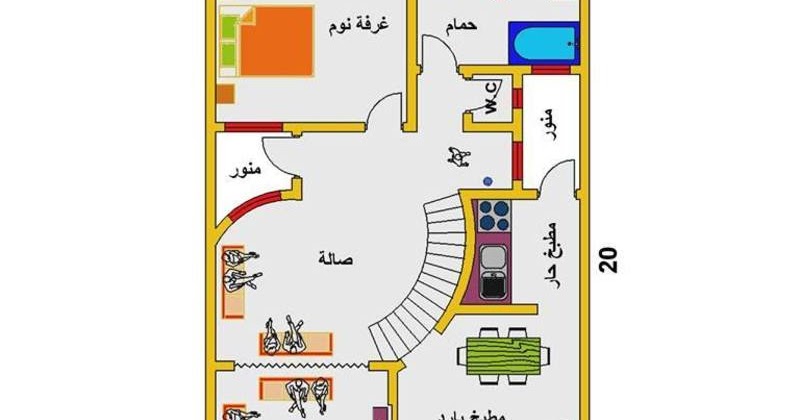 نصائح تصميم خرائط بناء بيوت عراقية