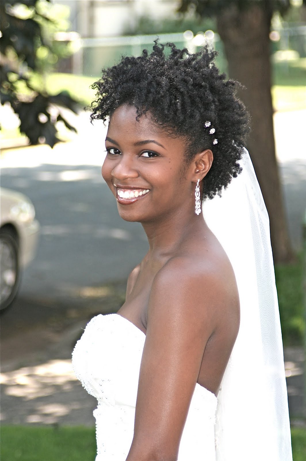 Chavonne- A Natural Bride | Curly Nikki | Natural Hair Care